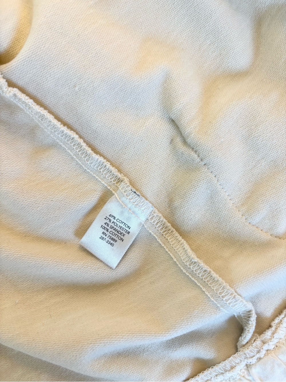 Women’s Cream Ruffle-Trim Jacket - Picture 7 of 9